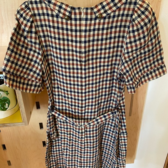 Suzabelle Check Dress - size M - Picture 4 of 6